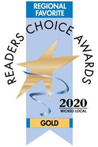 Regional Favorite | Readers Choice Awards | Gold | 2020 | Wicked Local